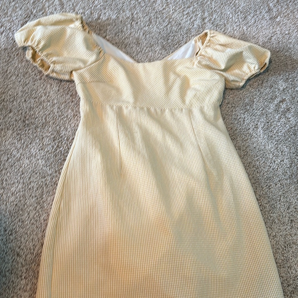 altar’d state yellow plaid dress